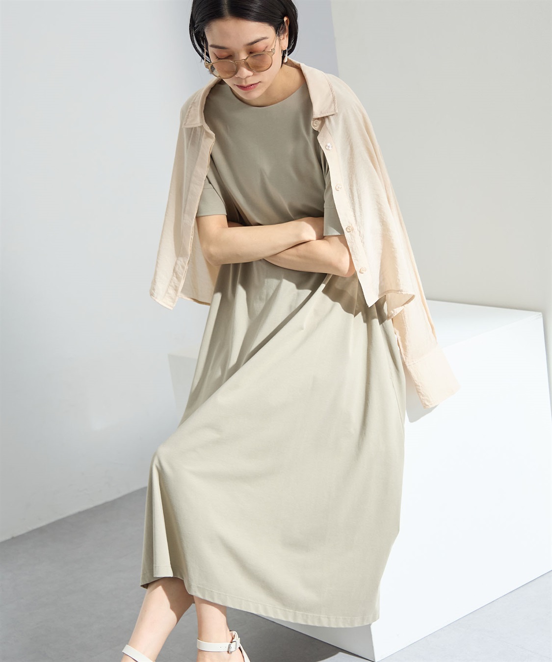 ONE‘S TRUE オーバーフレアワンピース_sub_1