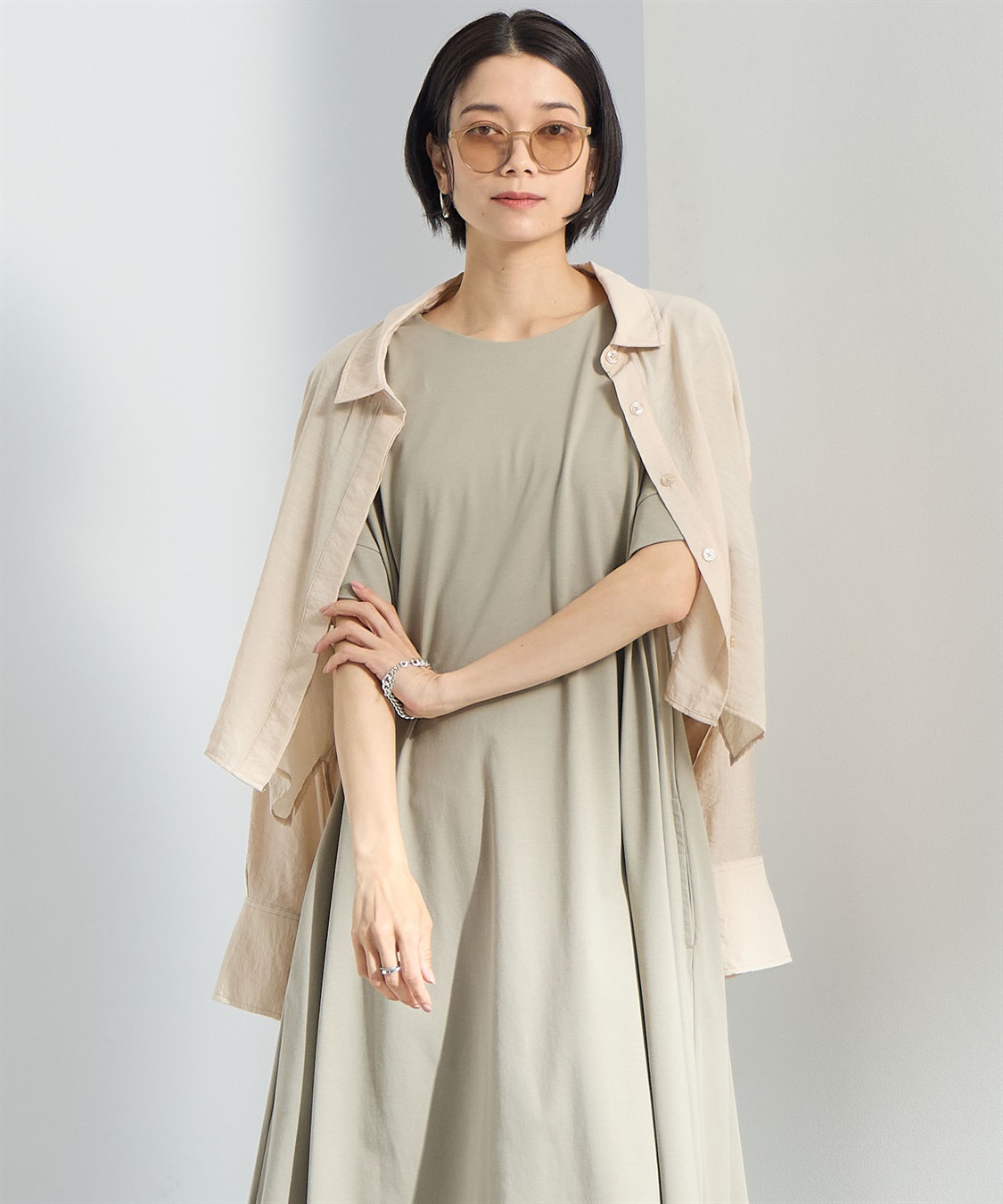 ONE‘S TRUE オーバーフレアワンピース_sub_10