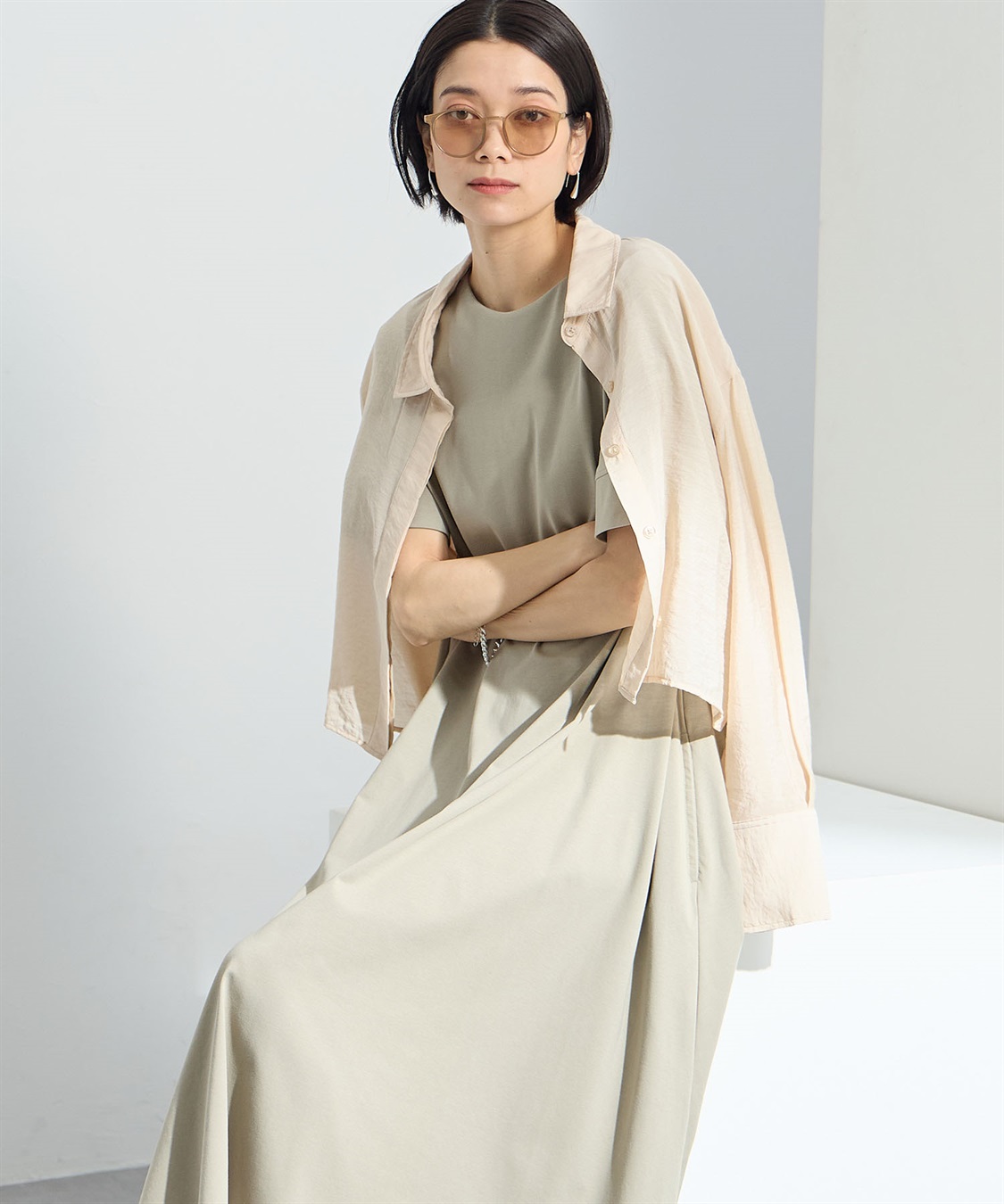 ONE‘S TRUE オーバーフレアワンピース_sub_11