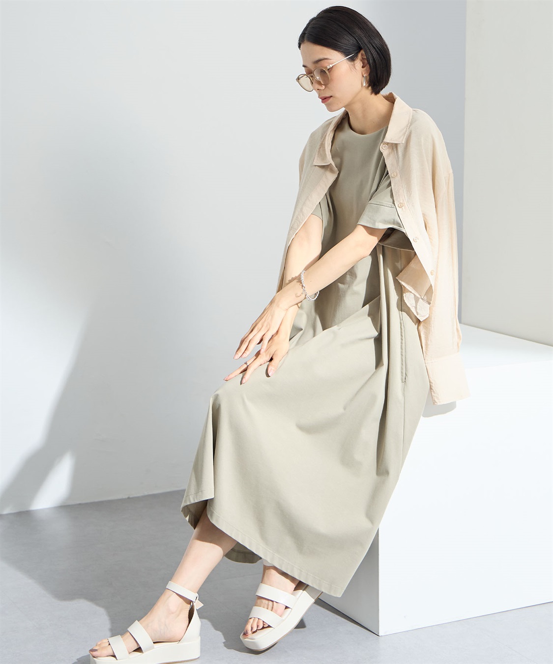 ONE‘S TRUE オーバーフレアワンピース_sub_17