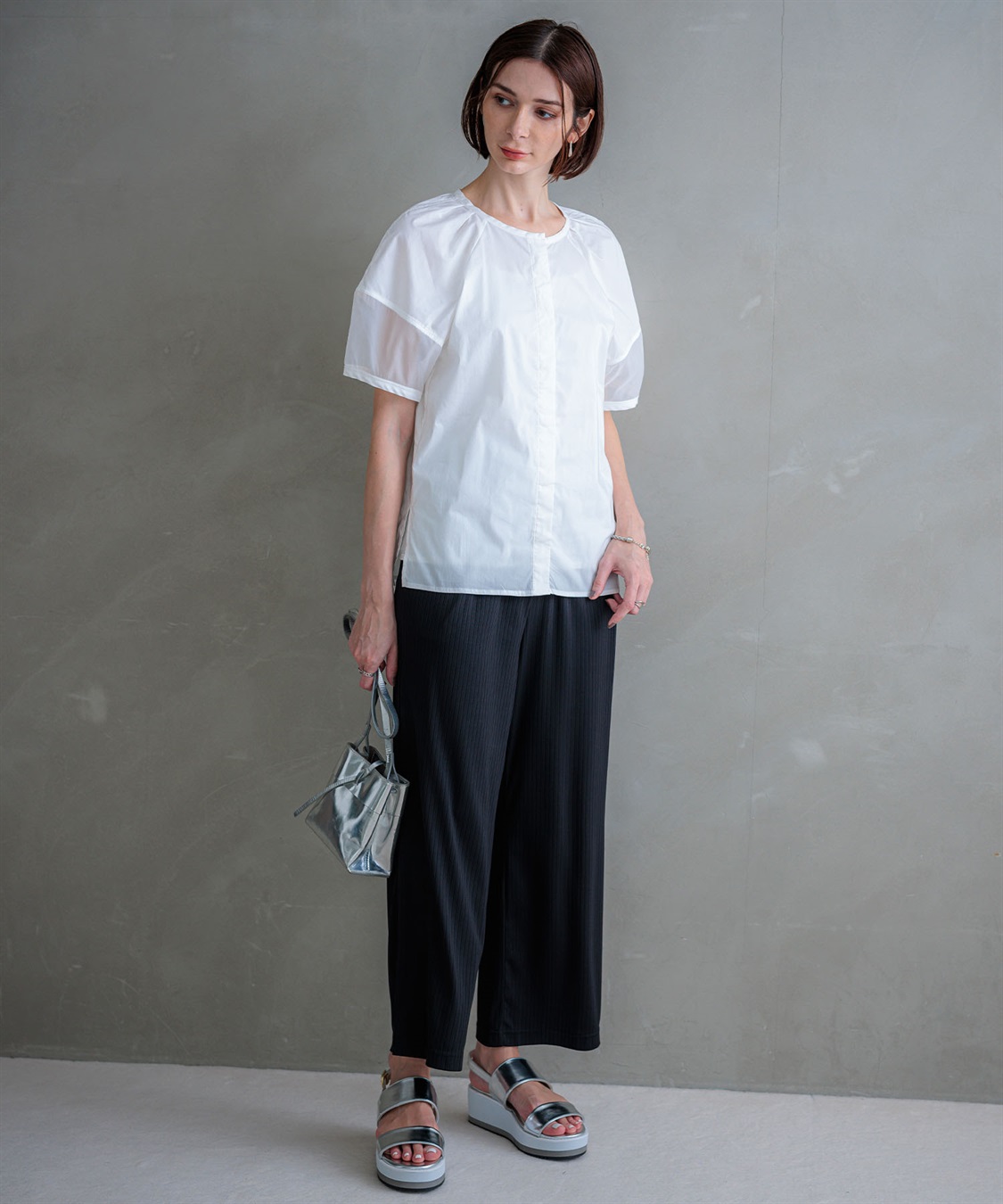 ONE‘S TRUE シアースリーブトップス_sub_15