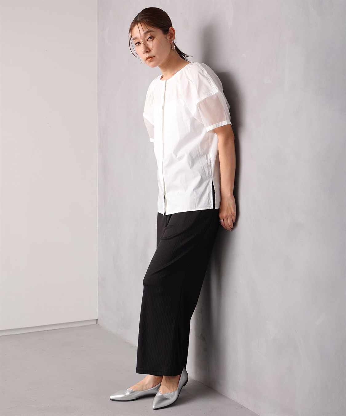 ONE‘S TRUE シアースリーブトップス_sub_17