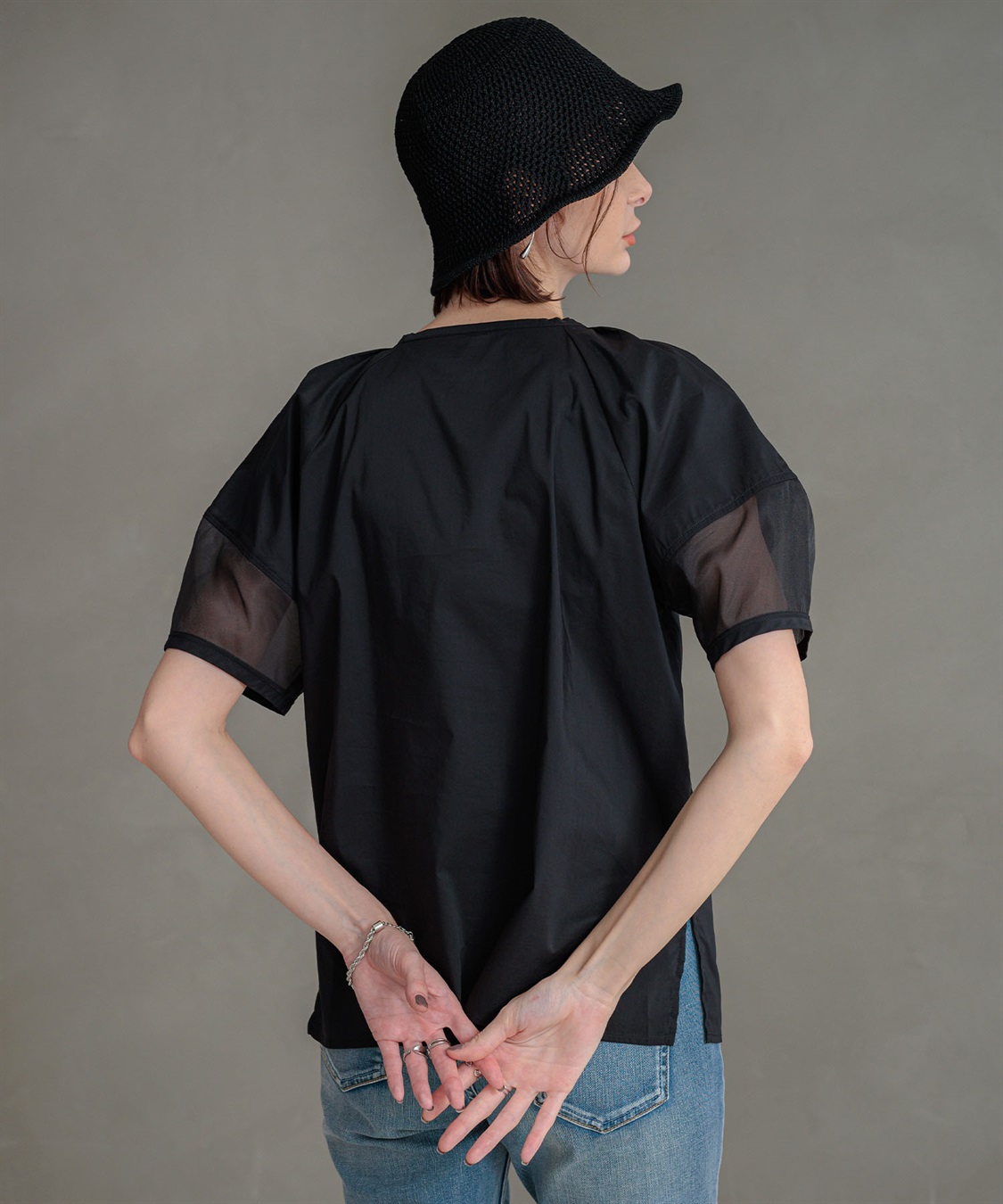 ONE‘S TRUE シアースリーブトップス_sub_19