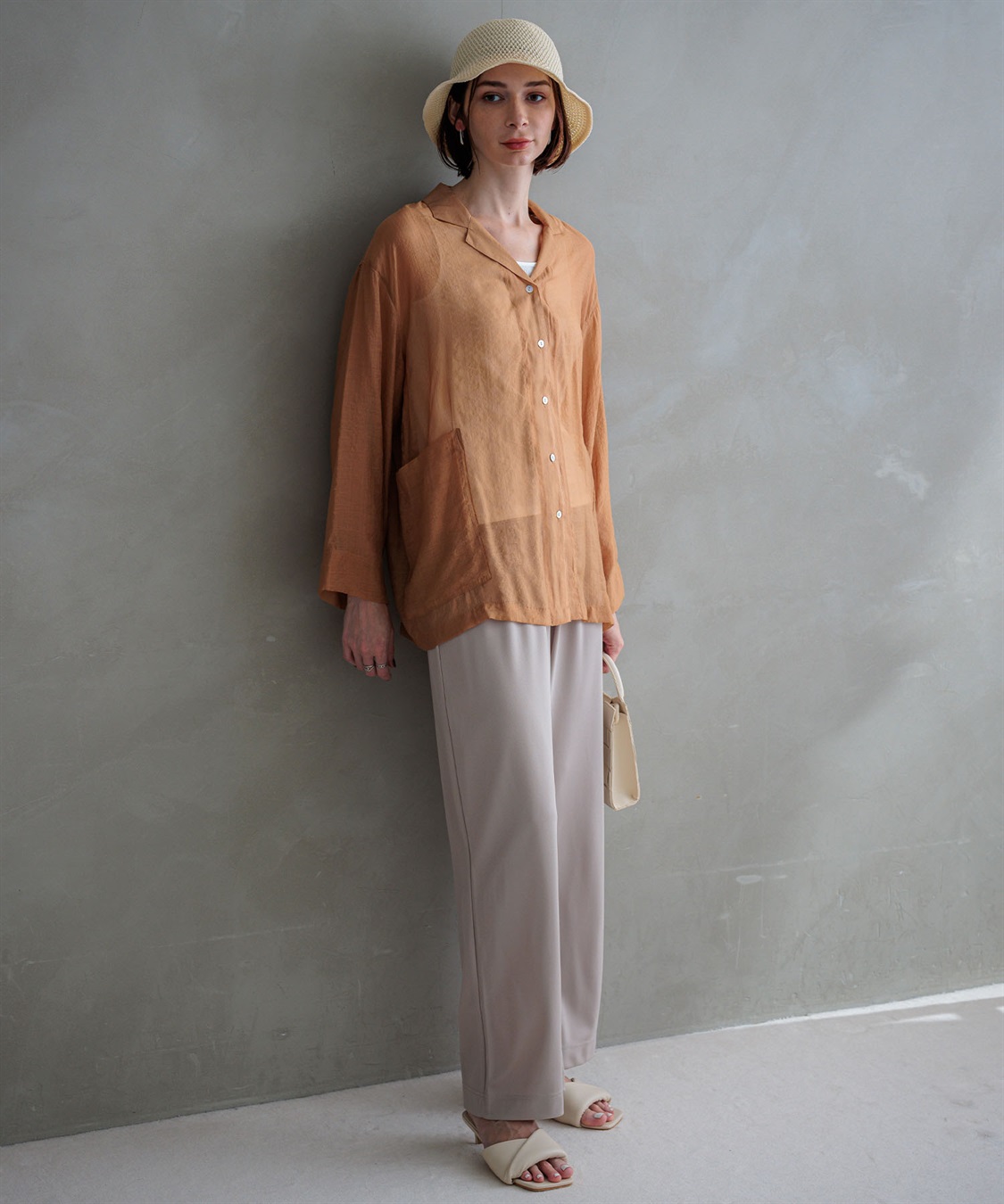 シアーシャツジャケット ONE'S TRUE｜クロスプラス公式通販サイト