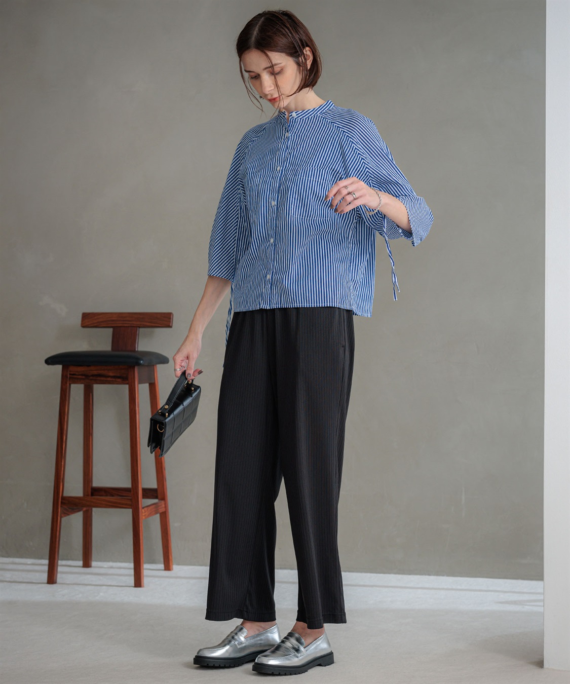 ONE‘S TRUE ギャザーシャツ_sub_7