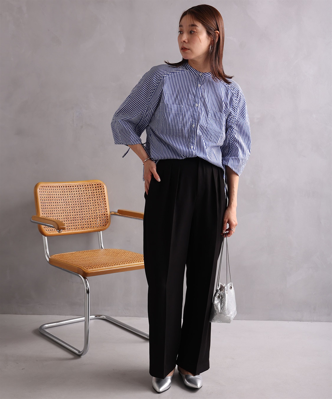 ONE‘S TRUE ギャザーシャツ_sub_9