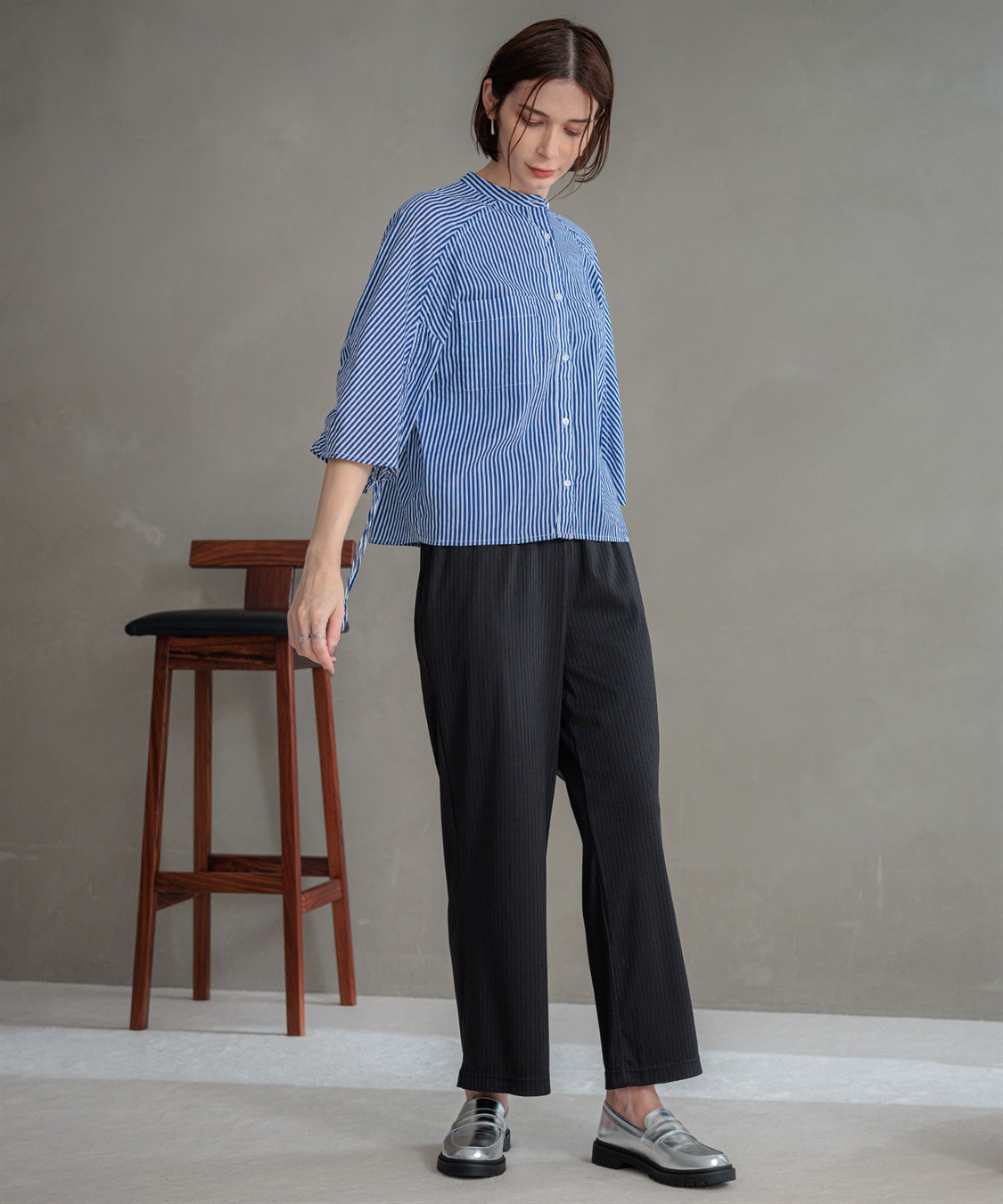 ONE‘S TRUE ギャザーシャツ_sub_14