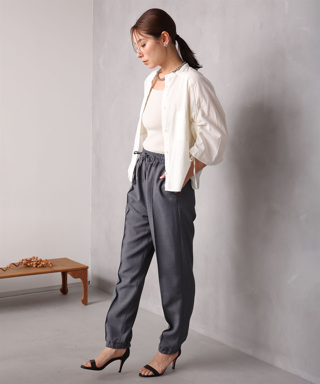 ONE‘S TRUE ギャザーシャツ_sub_18