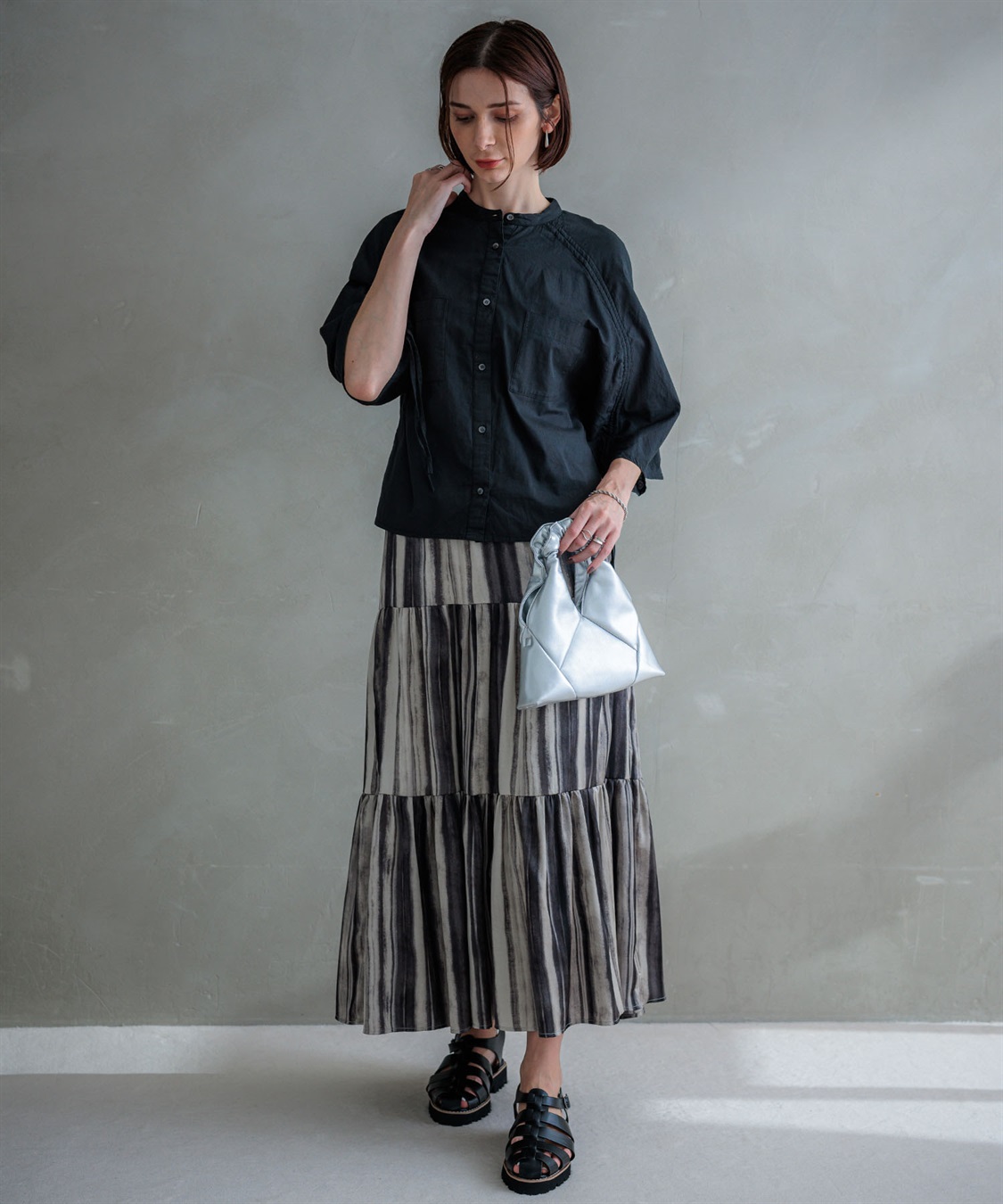 ONE‘S TRUE ギャザーシャツ_sub_21