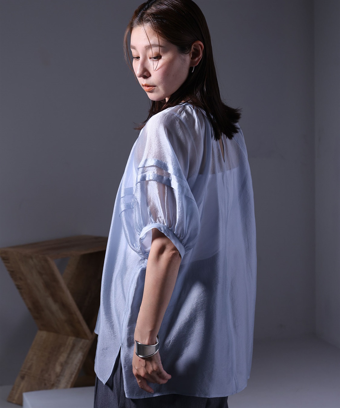 ONE‘S TRUE バルーンスリーブブラウス_sub_2