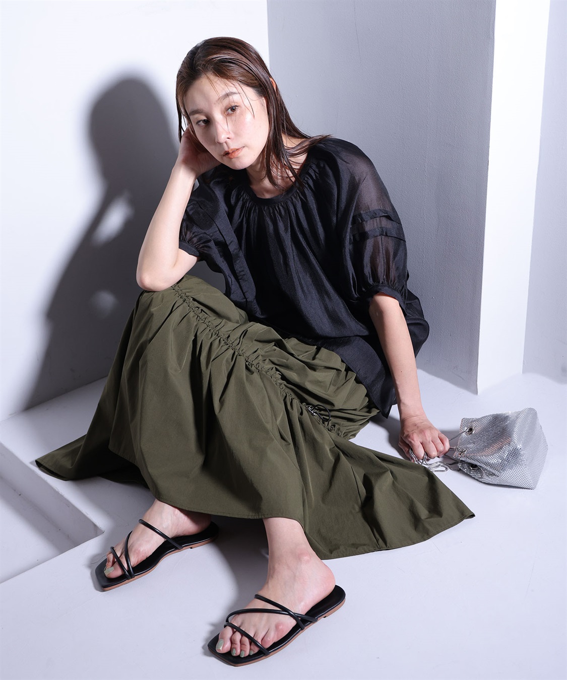 ONE‘S TRUE バルーンスリーブブラウス_sub_9