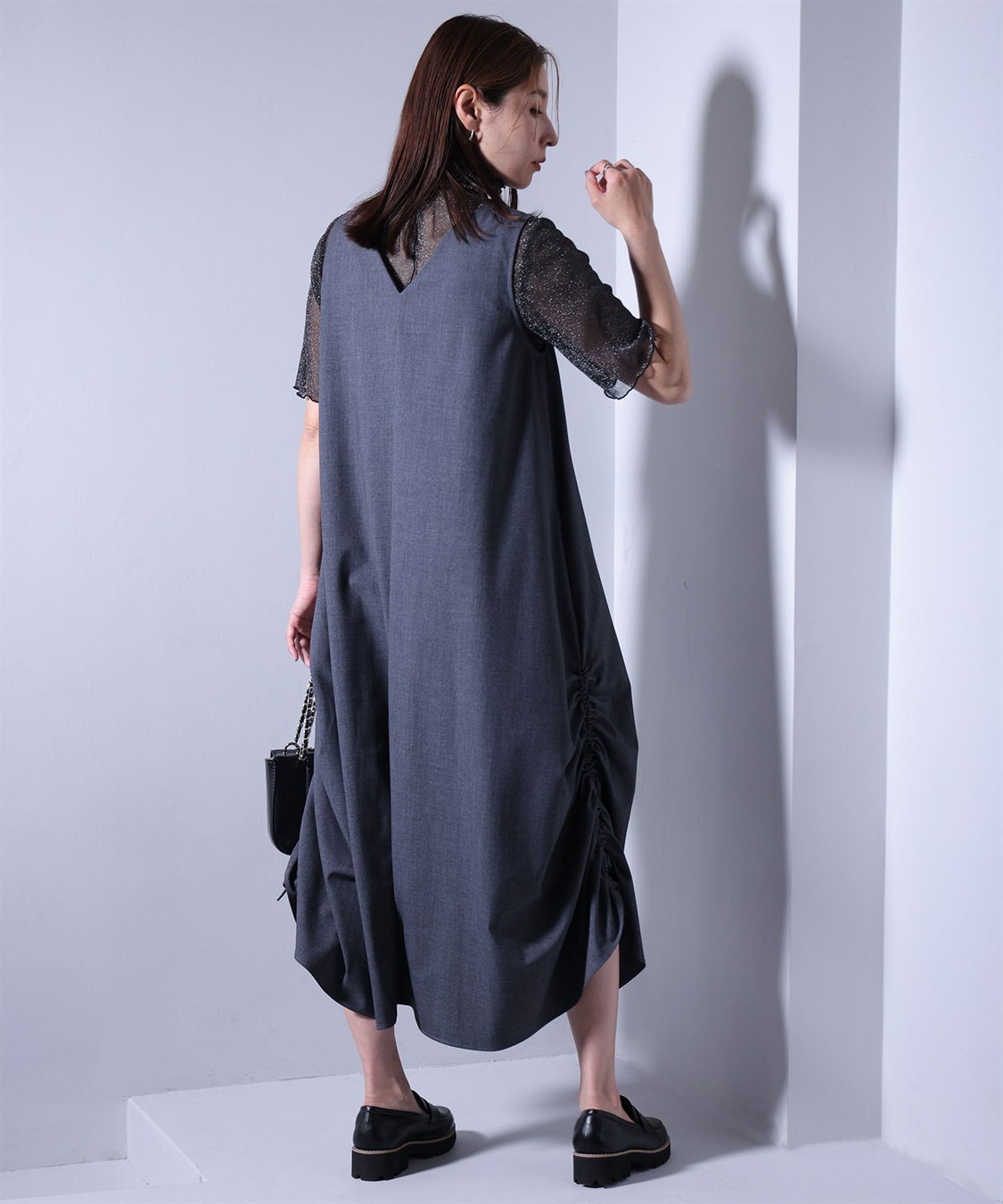 ONE‘S TRUE ドロストヘムワンピース_sub_3