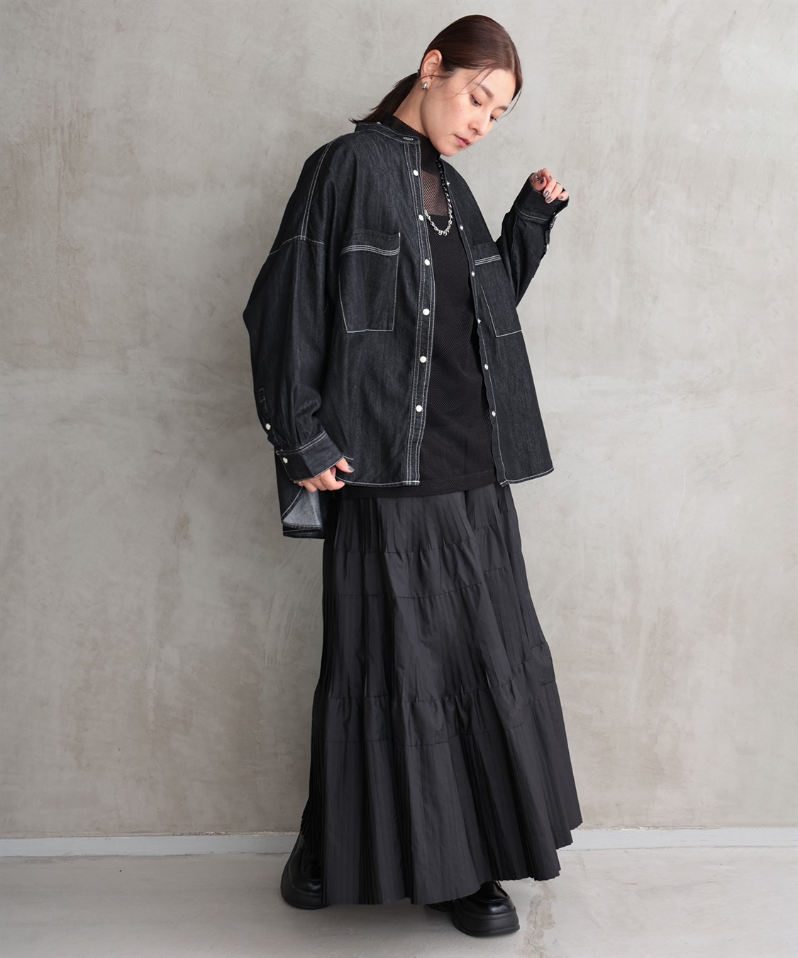 デニムシャツ ONE'S TRUE｜クロスプラス公式通販サイト