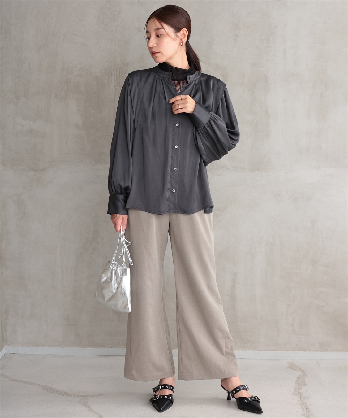 ONE‘S TRUE ２WAYタックショルダーブラウス_sub_13