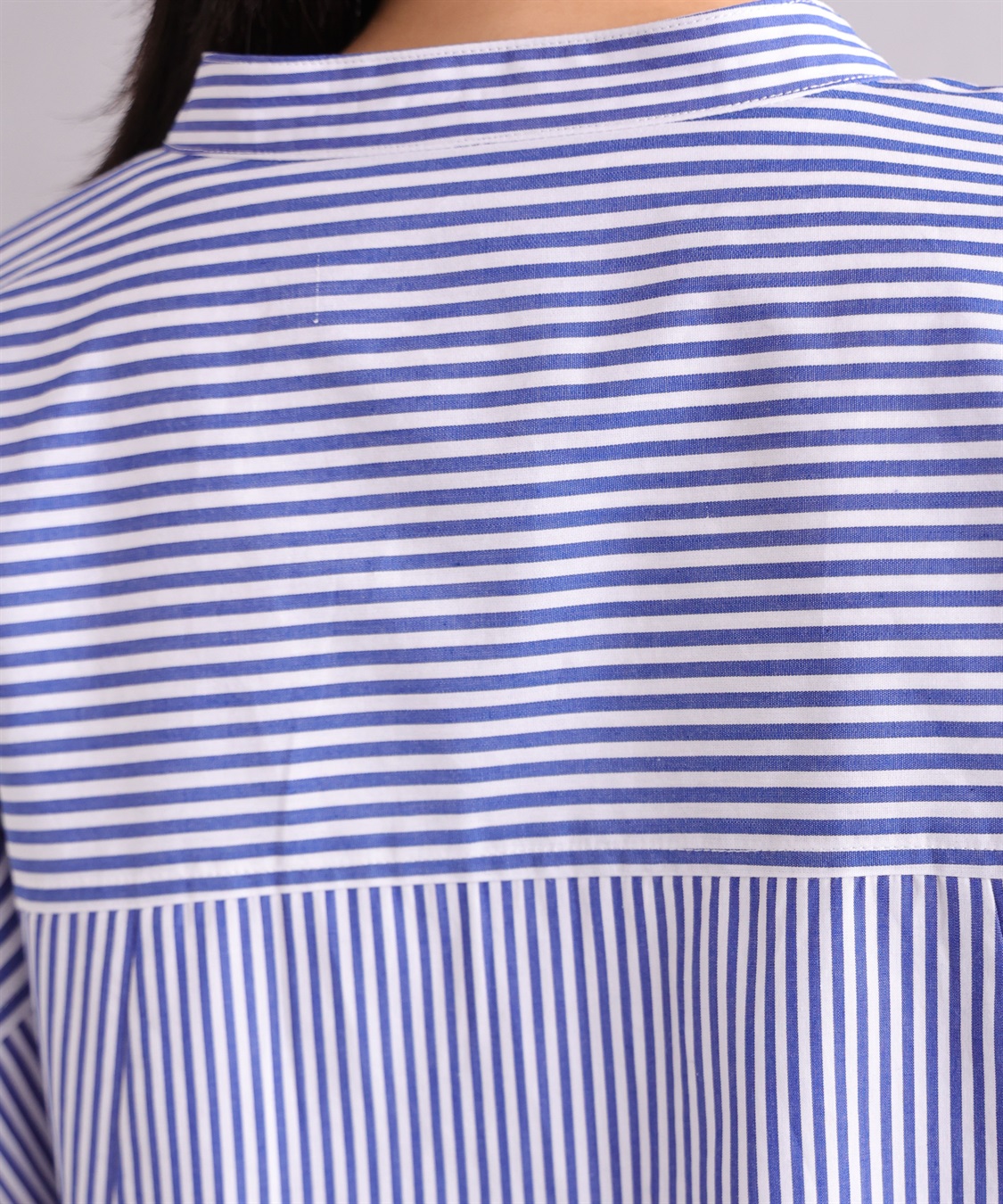 ONE‘S TRUE ストライプオーバーシャツ_sub_12