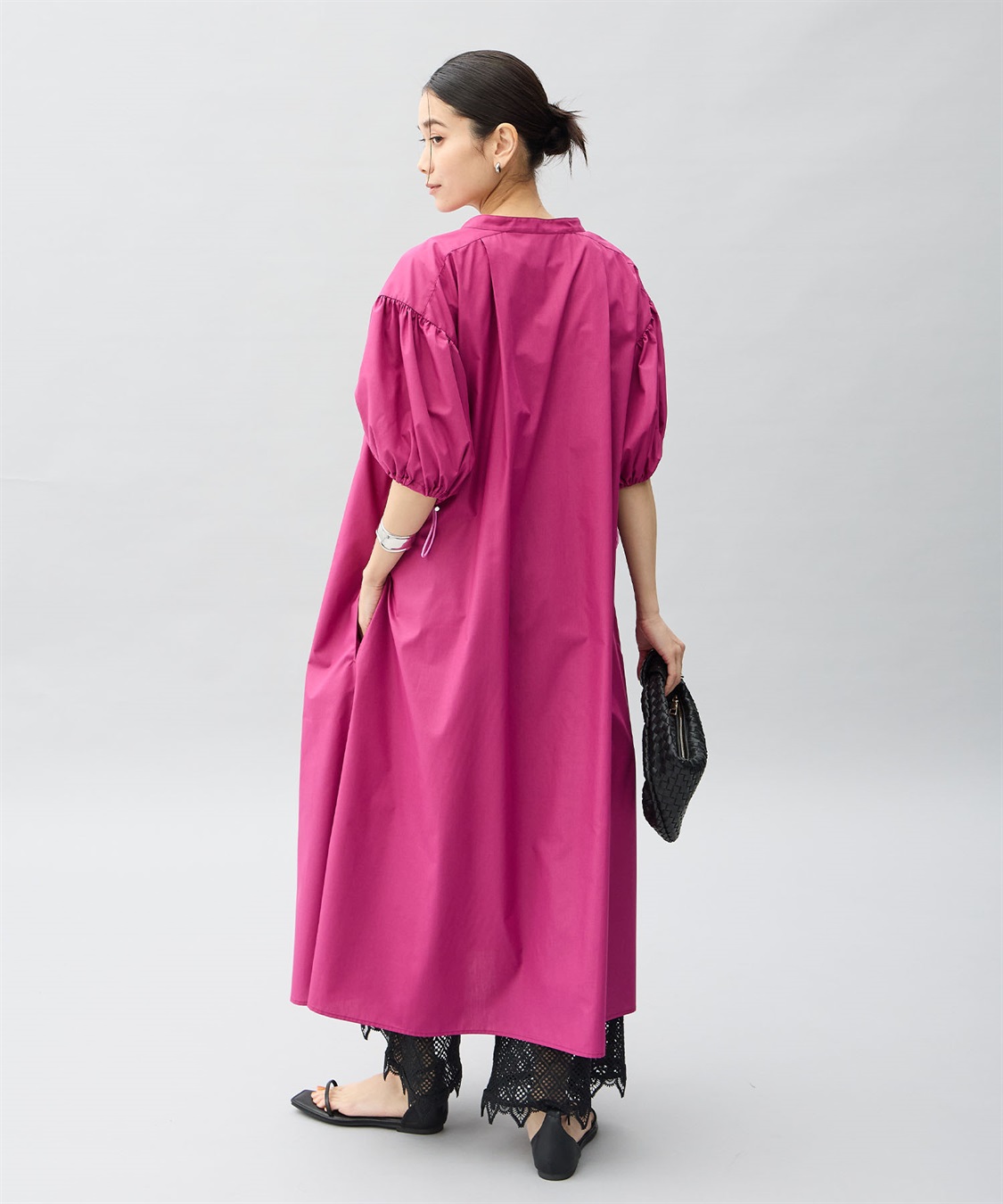 バルーンスリーブワンピース ONE'S TRUE｜クロスプラス公式通販サイト