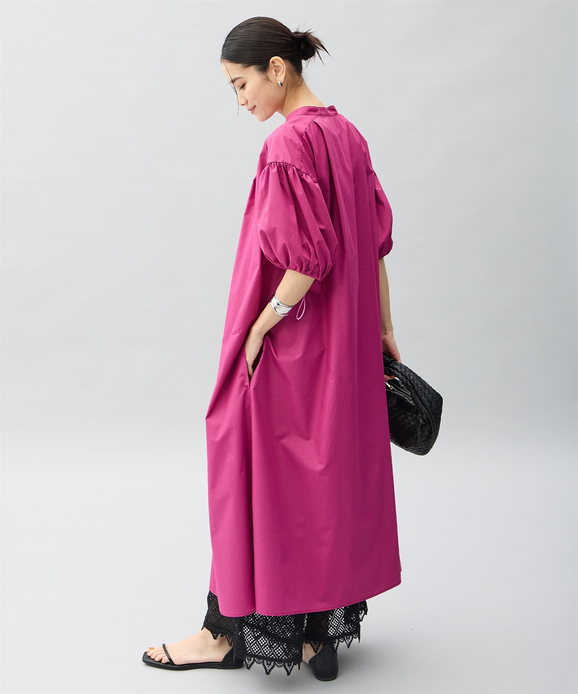 バルーンスリーブワンピース ONE'S TRUE｜クロスプラス公式通販サイト