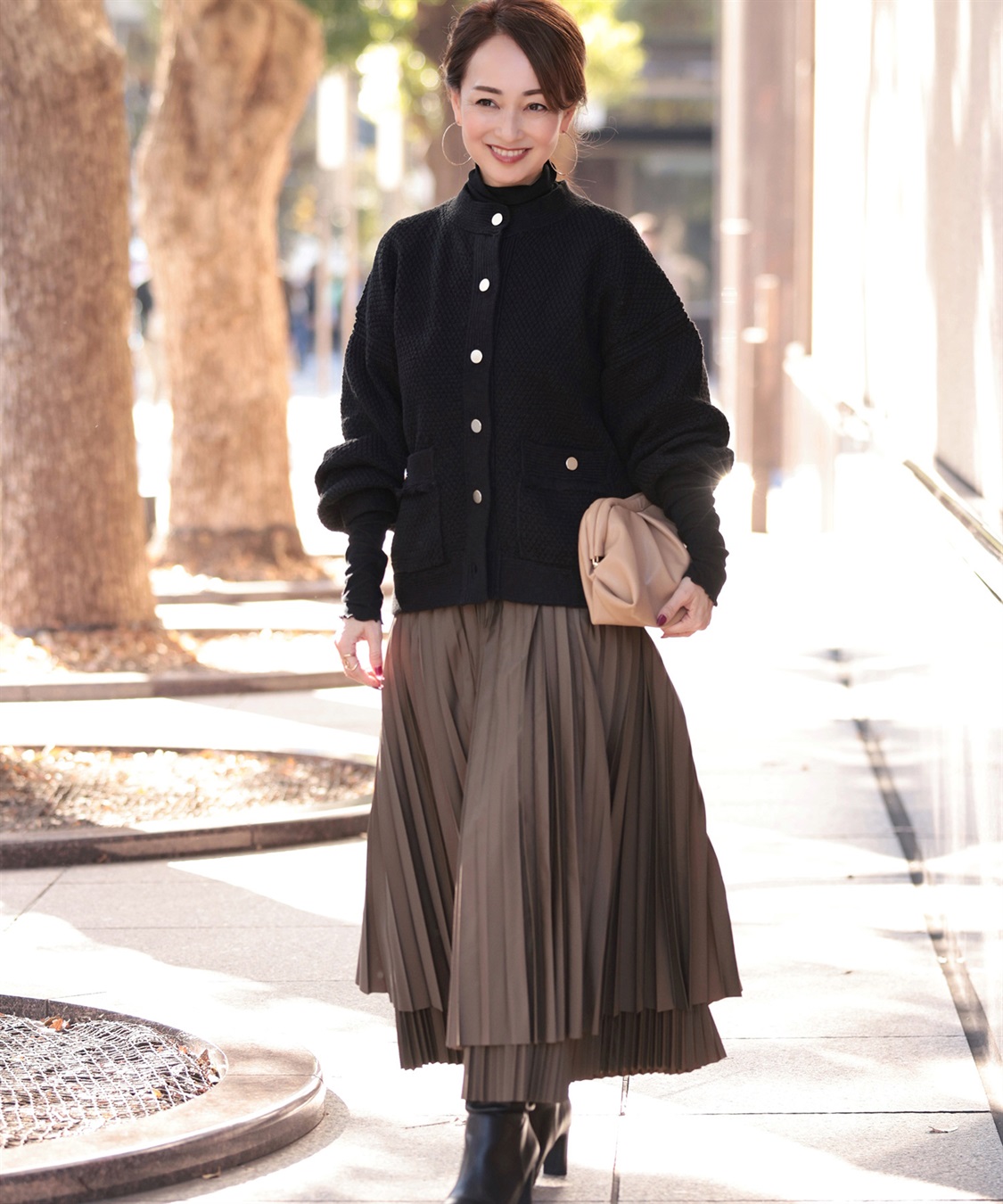 self-portrait プリーツスカート　２３AW スパンコール　ブラック self-portrait プリーツスカート23AW スパンコールブラック