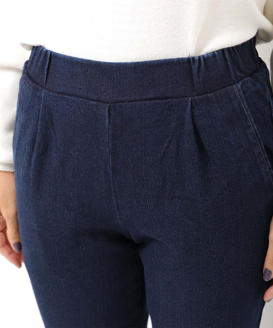 ONE‘S TRUE 裏起毛デニムパンツ_sub_3