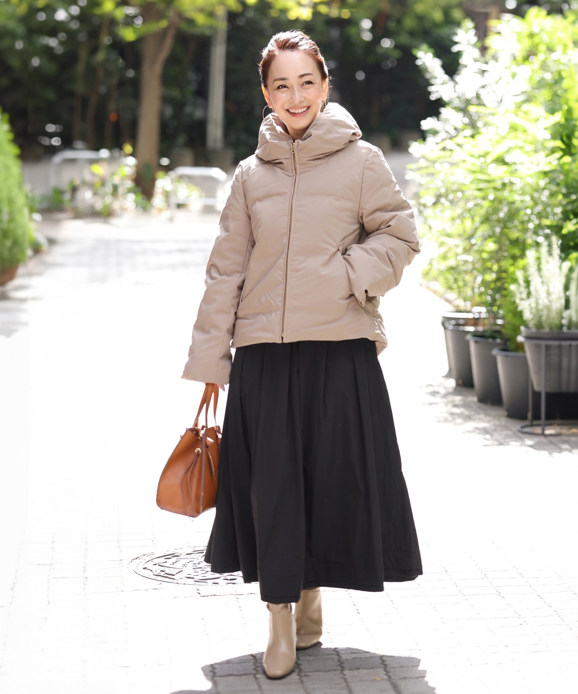 ONE‘S TRUE タックフレアースカート_sub_7