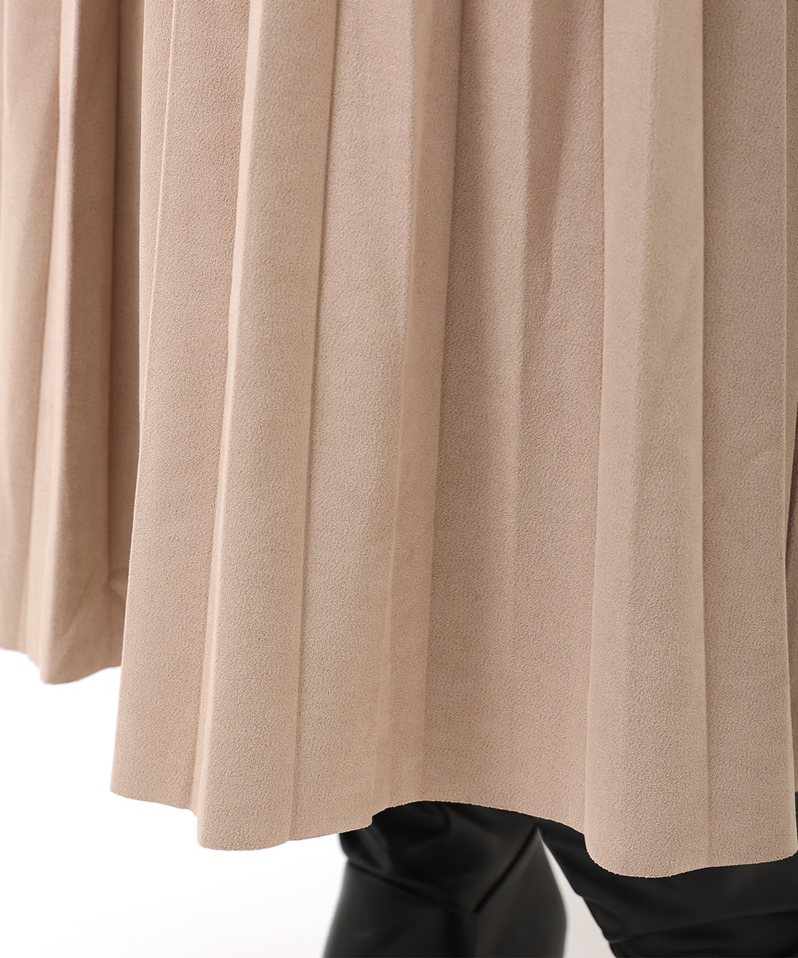 ONE‘S TRUE スエードプリーツスカート_sub_3