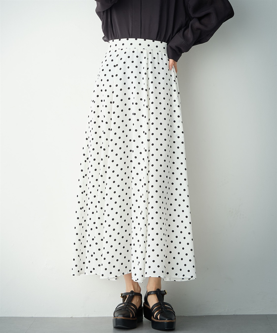 ONE‘S TRUE フレアスカート_sub_1