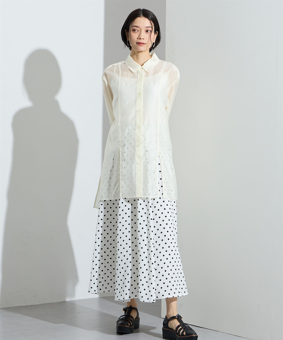 ONE‘S TRUE フレアスカート_sub_20