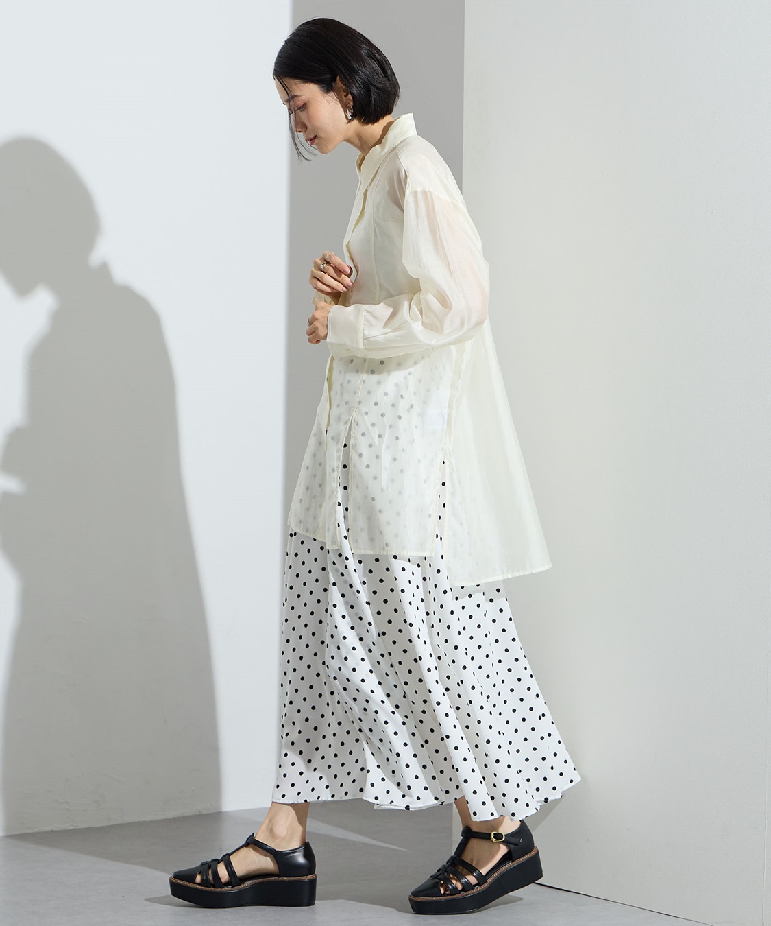 ONE‘S TRUE フレアスカート_sub_21