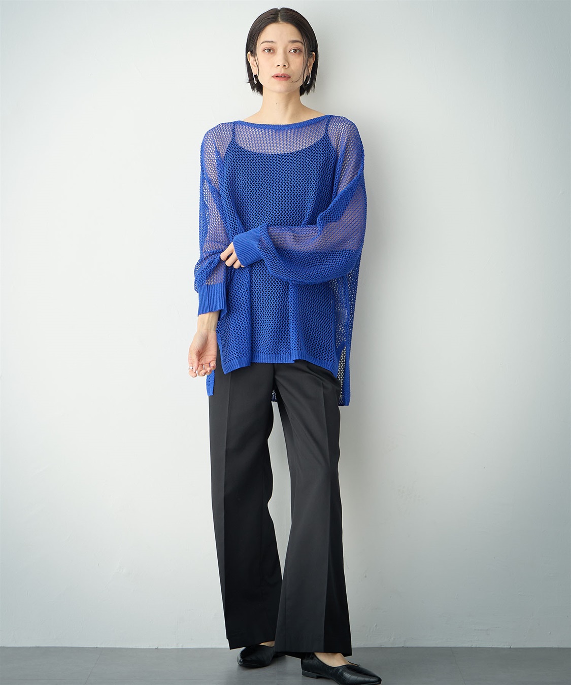 ONE‘S TRUE セミフレアパンツ_sub_6