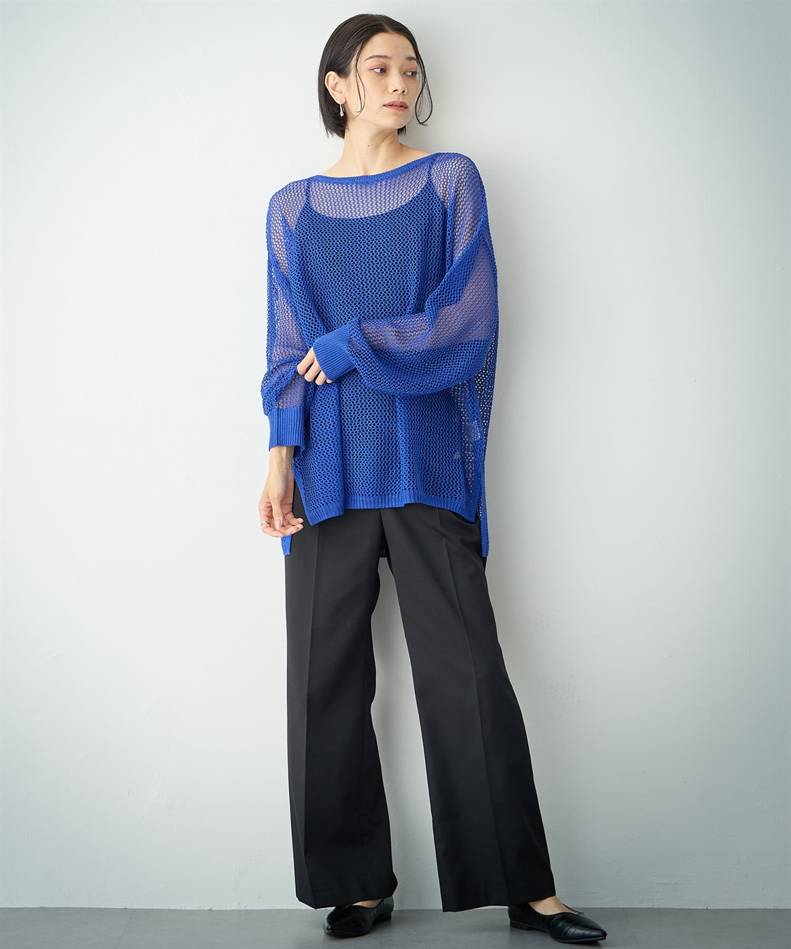 ONE‘S TRUE セミフレアパンツ_sub_7