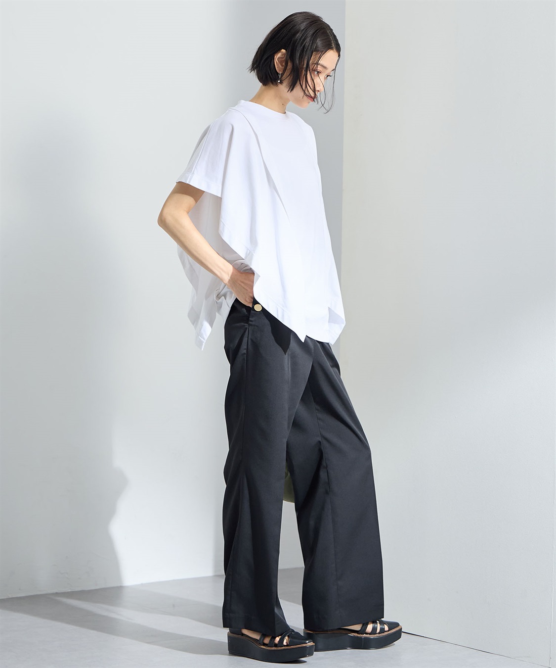 ONE‘S TRUE セミフレアパンツ_sub_9