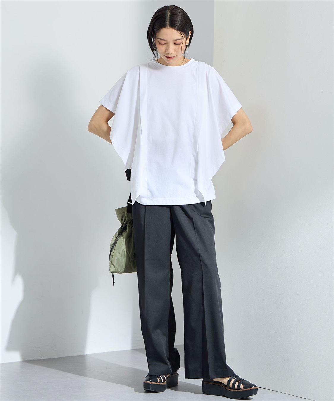 ONE‘S TRUE セミフレアパンツ_sub_10