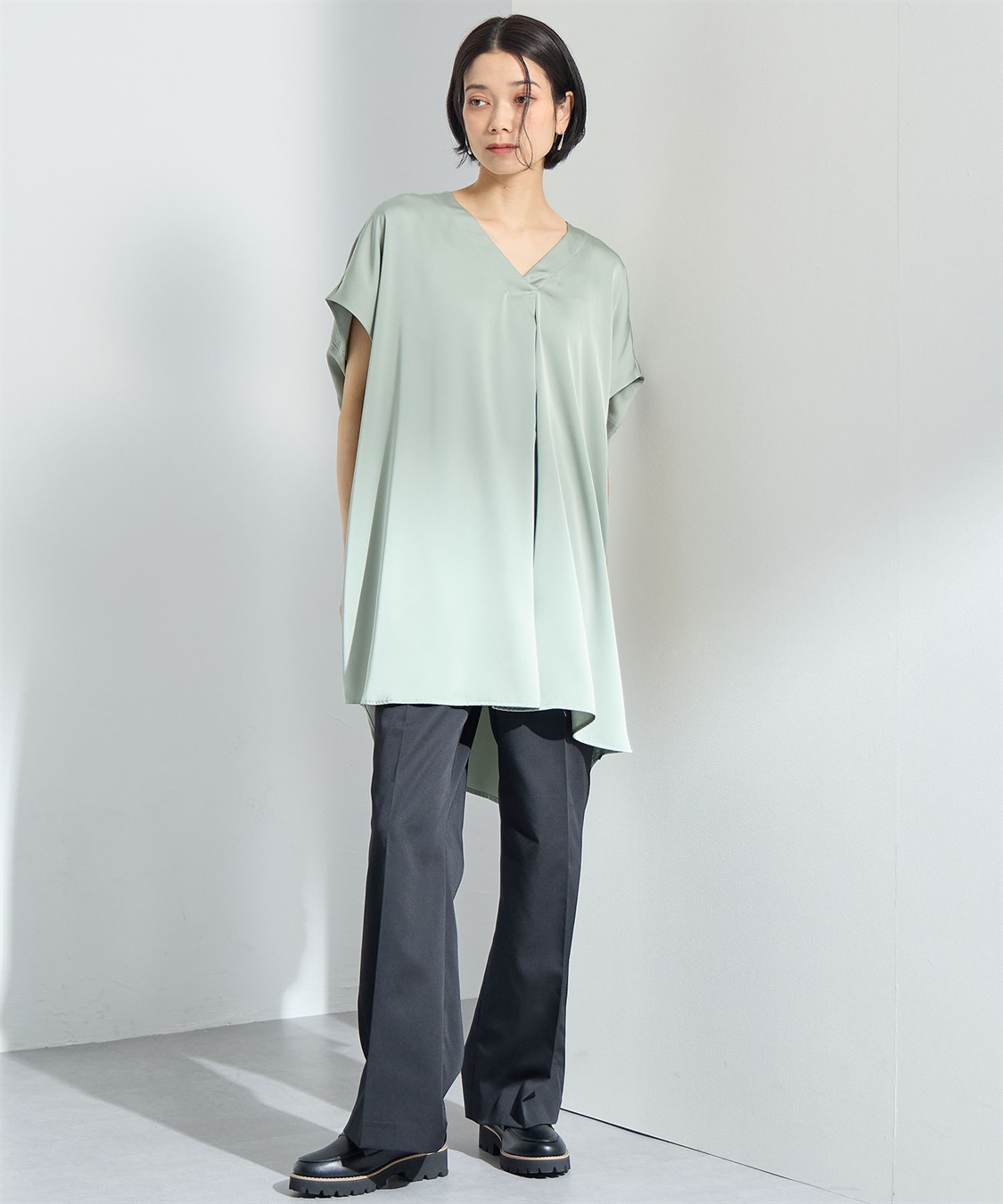 ONE‘S TRUE セミフレアパンツ_sub_11