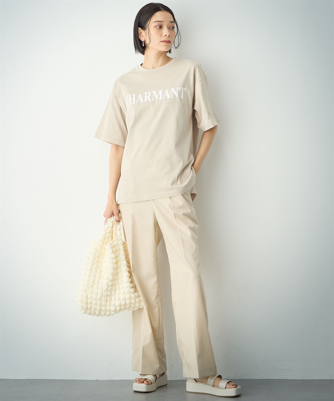 ONE‘S TRUE セミフレアパンツ_sub_19