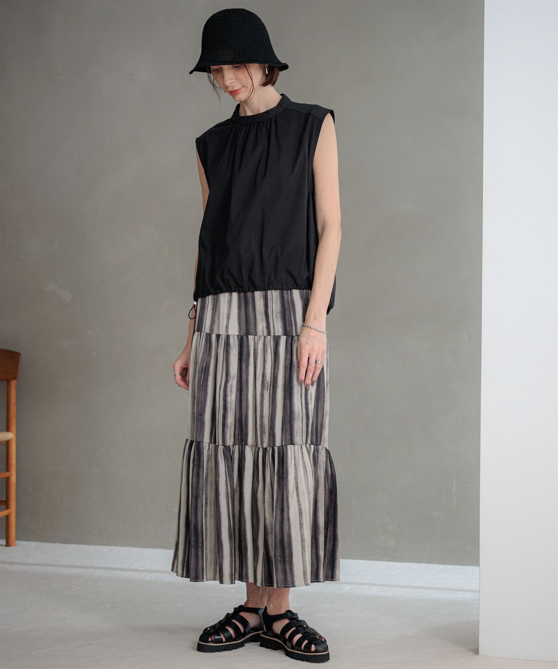 ONE‘S TRUE ティアードスカート_sub_10