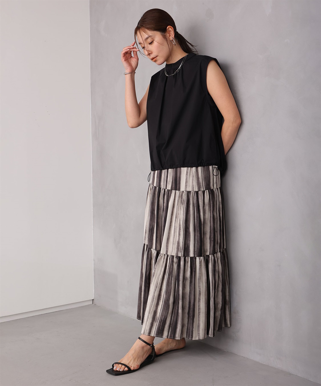 ONE‘S TRUE ティアードスカート_sub_14