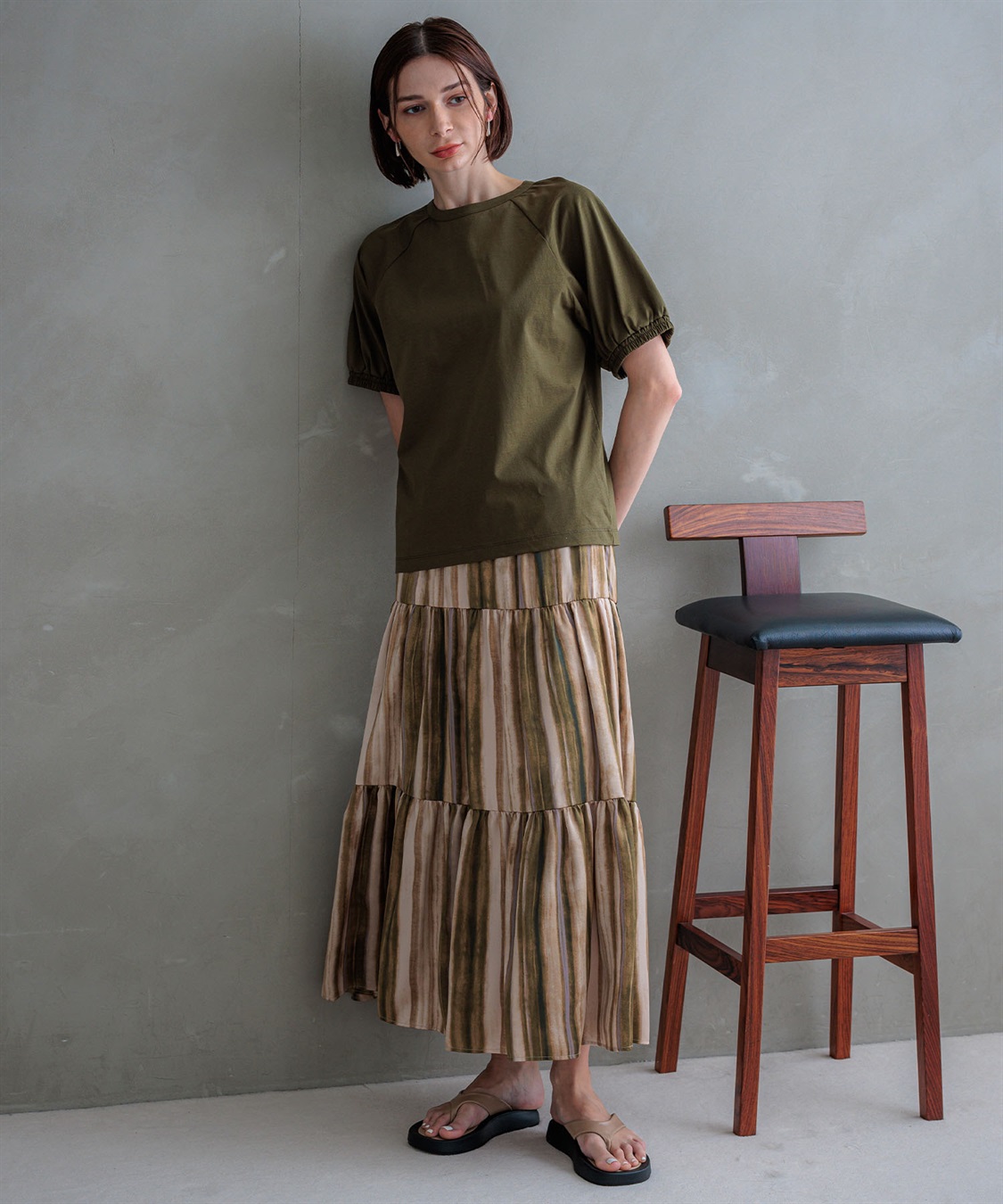 ONE‘S TRUE ティアードスカート_sub_22