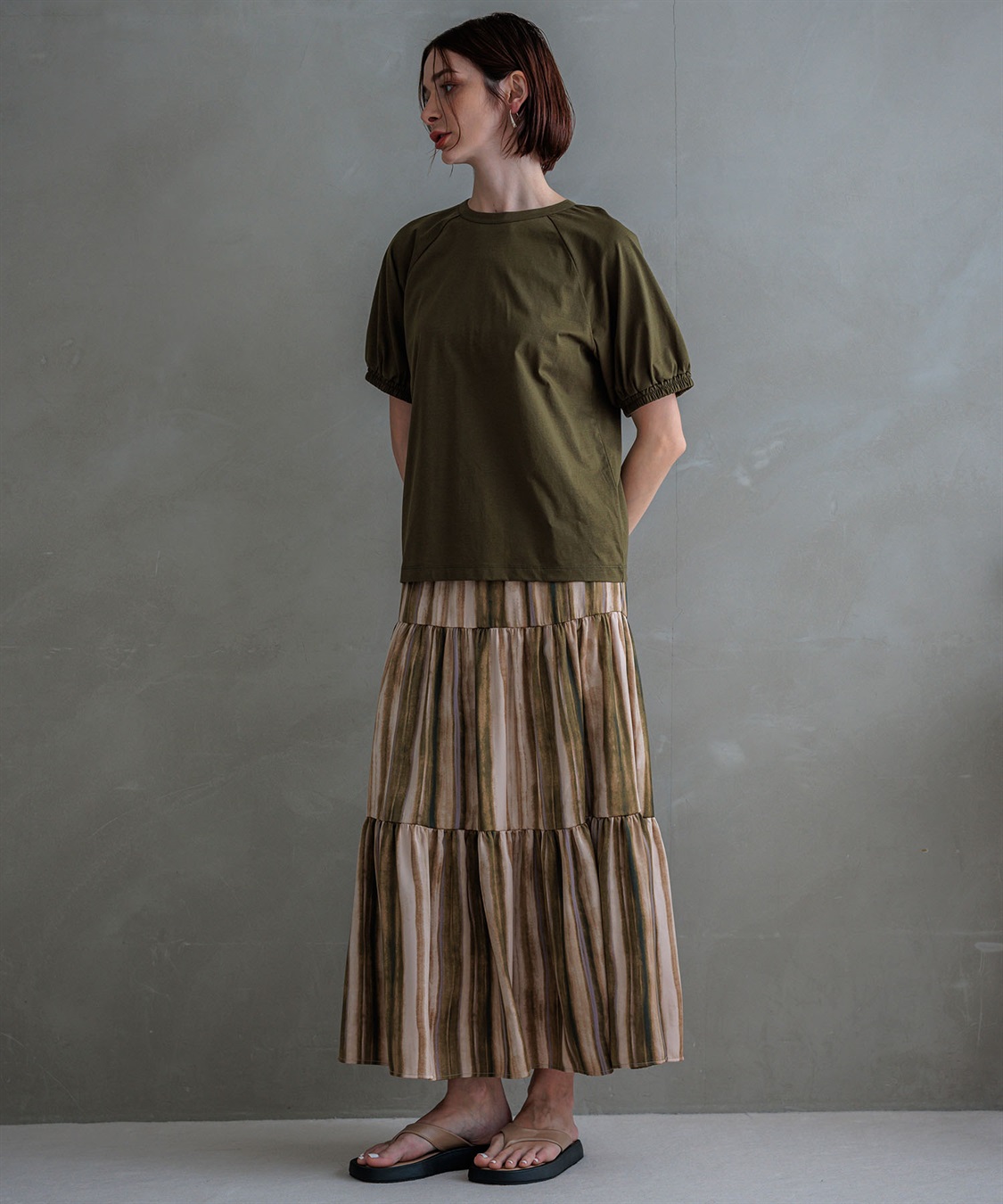 ONE‘S TRUE ティアードスカート_sub_23