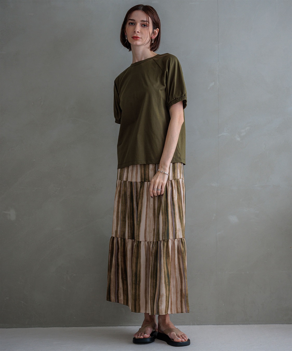 ONE‘S TRUE ティアードスカート_sub_24