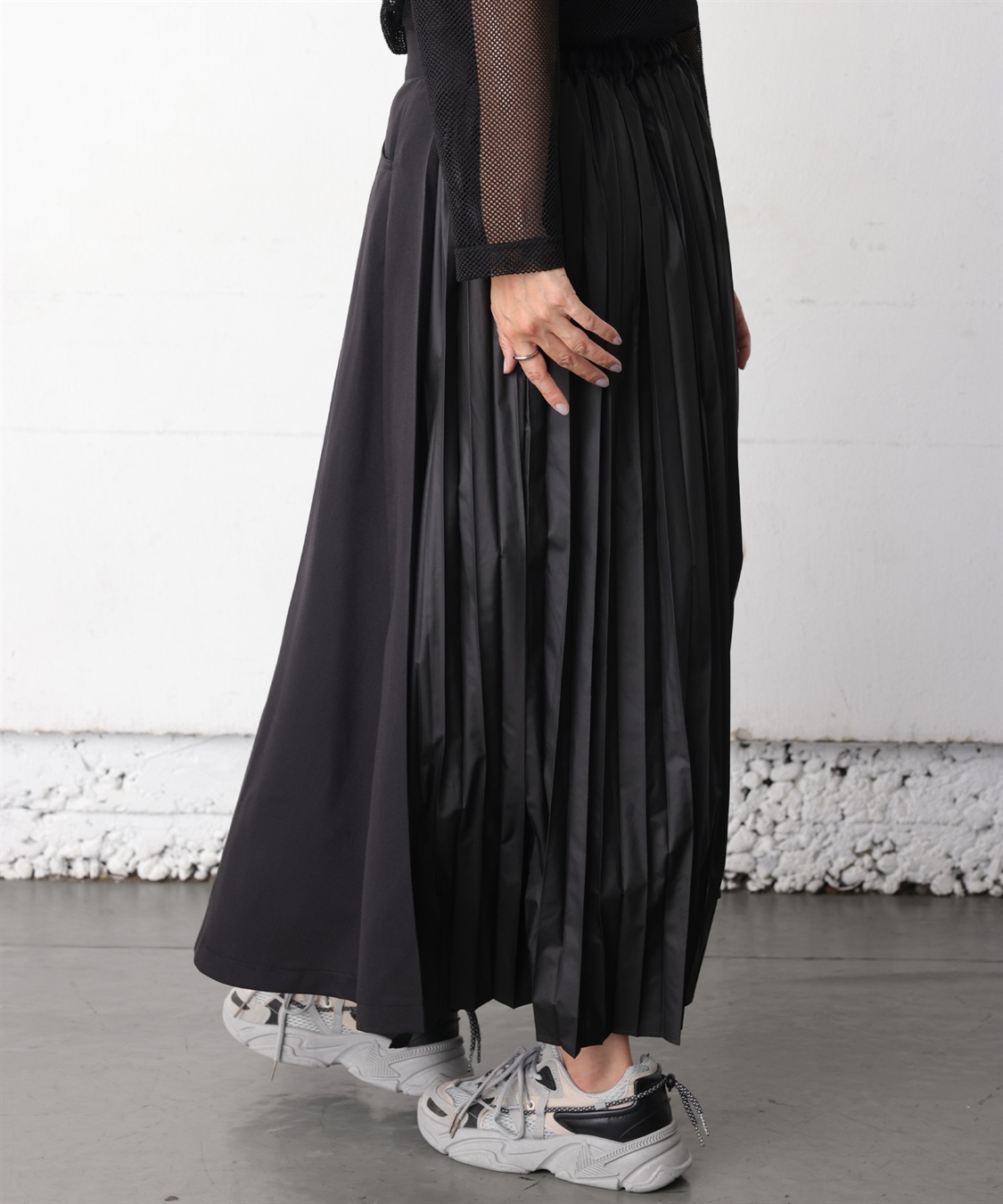 ONE‘S TRUE バックプリーツスカート_sub_4