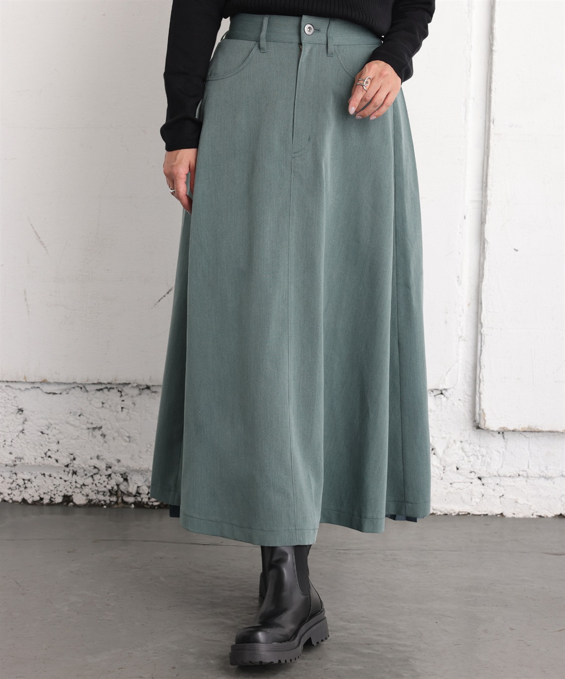 ONE‘S TRUE バックプリーツスカート_sub_14