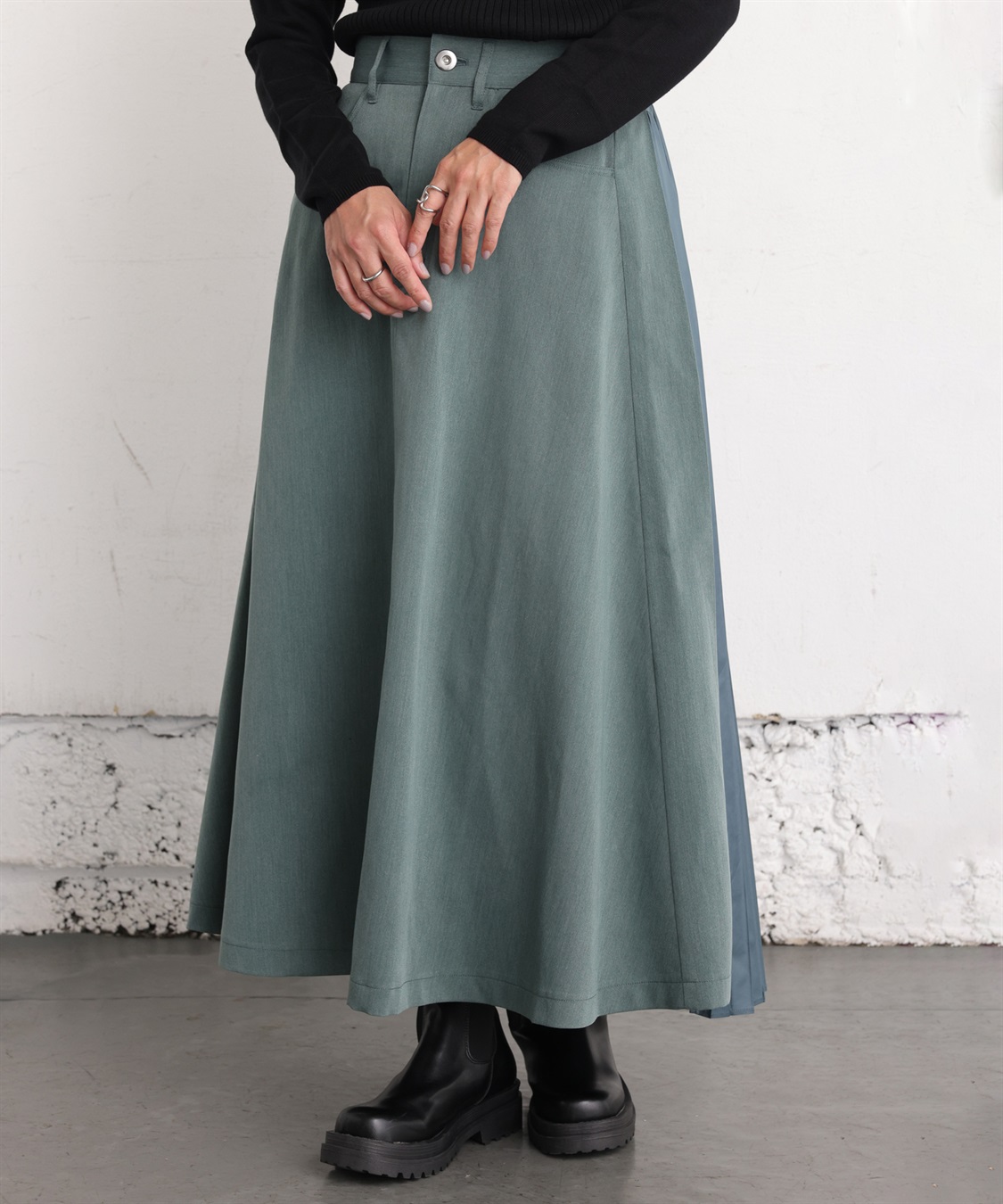 ONE‘S TRUE バックプリーツスカート_sub_15