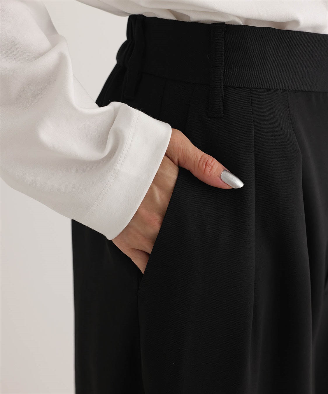 ONE‘S TRUE カーブタックパンツ_sub_11