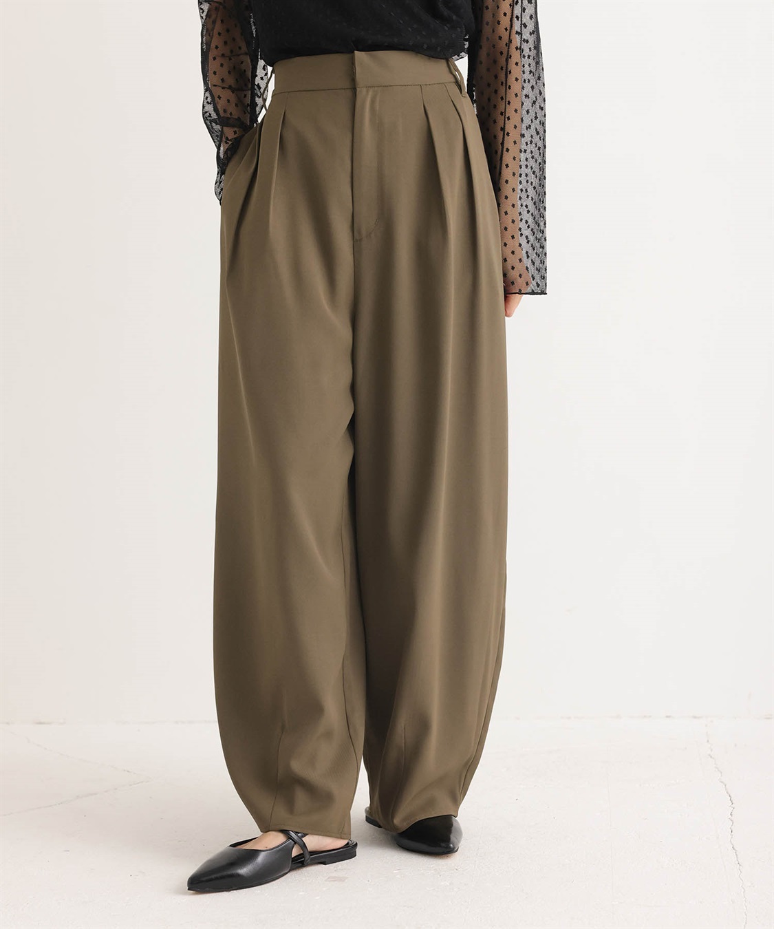 ONE‘S TRUE カーブタックパンツ_sub_18