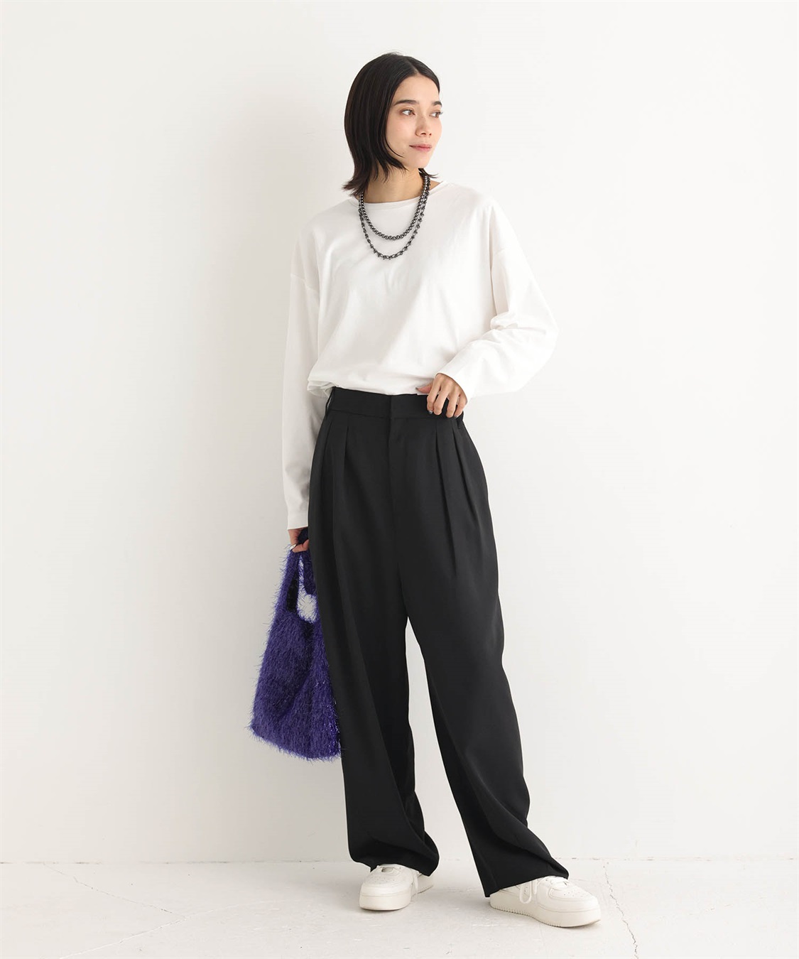 ONE‘S TRUE カーブタックパンツ_sub_20