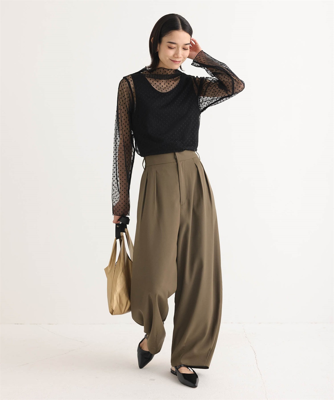 ONE‘S TRUE カーブタックパンツ_sub_28