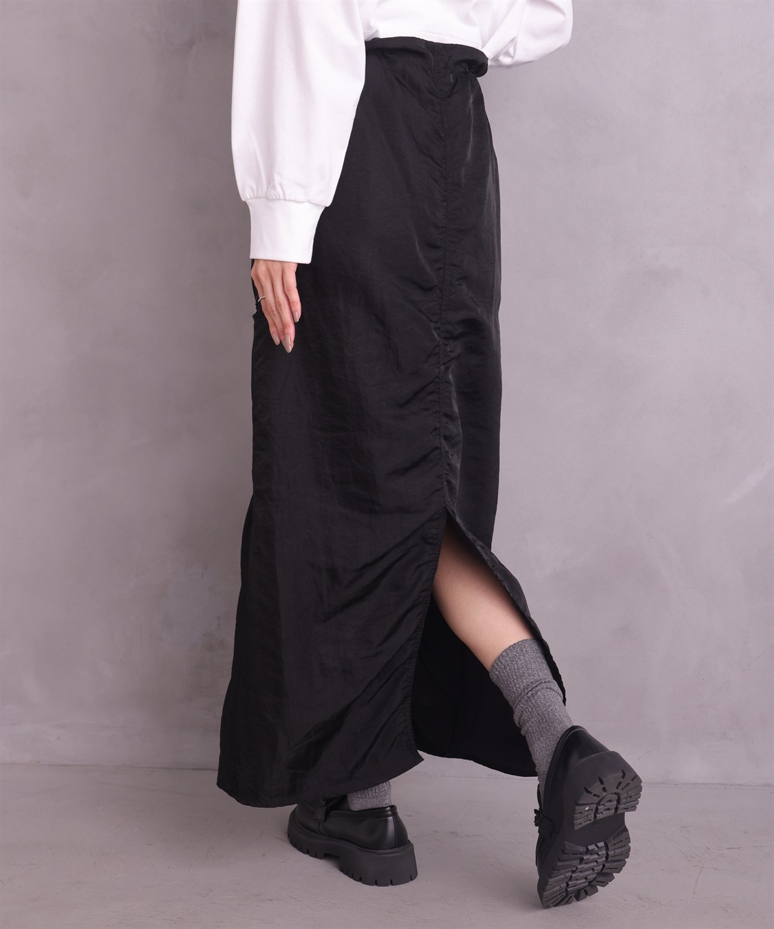 ONE‘S TRUE ドロストスカート_sub_5