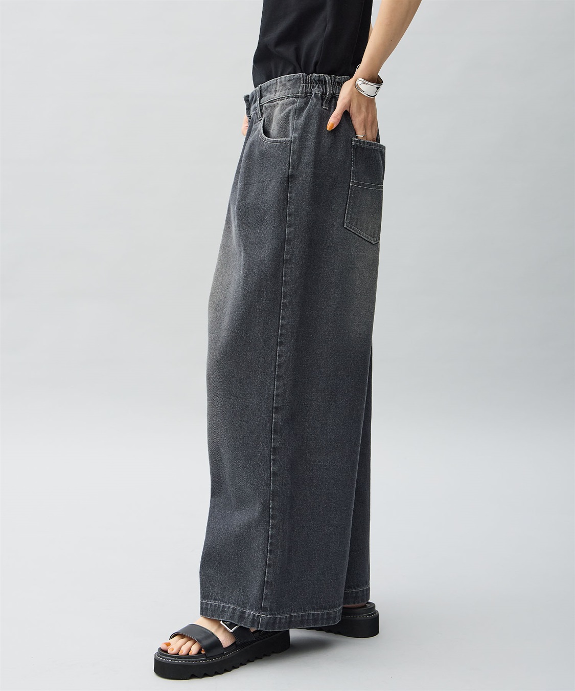 ONE‘S TRUE タックデニムパンツ_sub_12