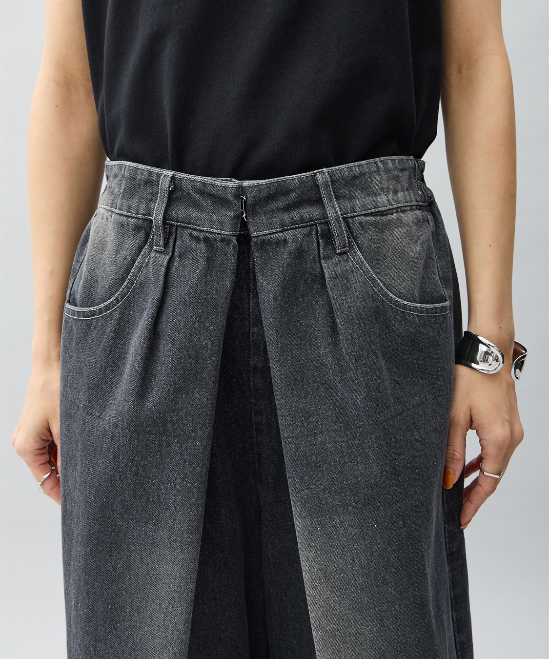 ONE‘S TRUE タックデニムパンツ_sub_14