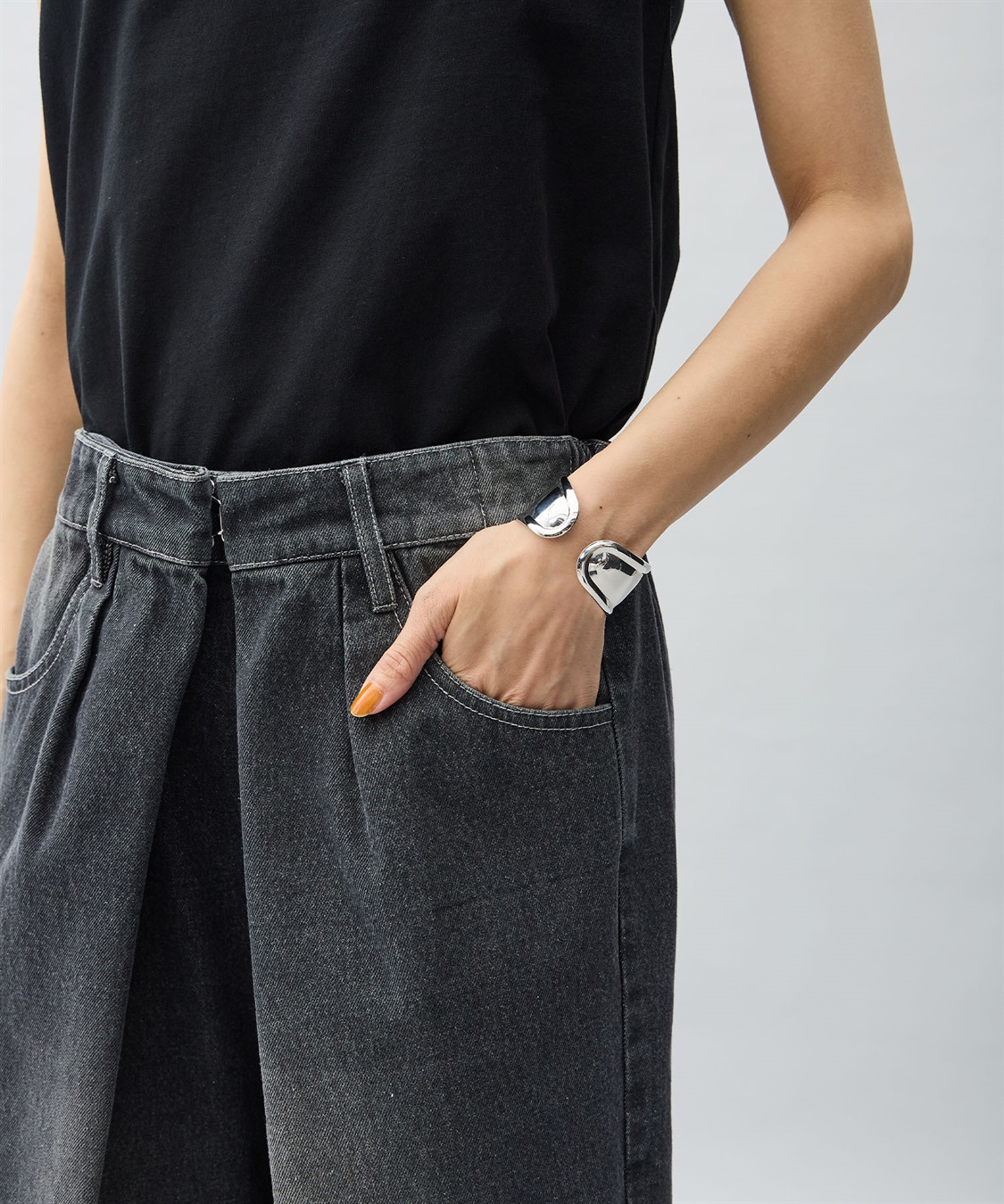 ONE‘S TRUE タックデニムパンツ_sub_16